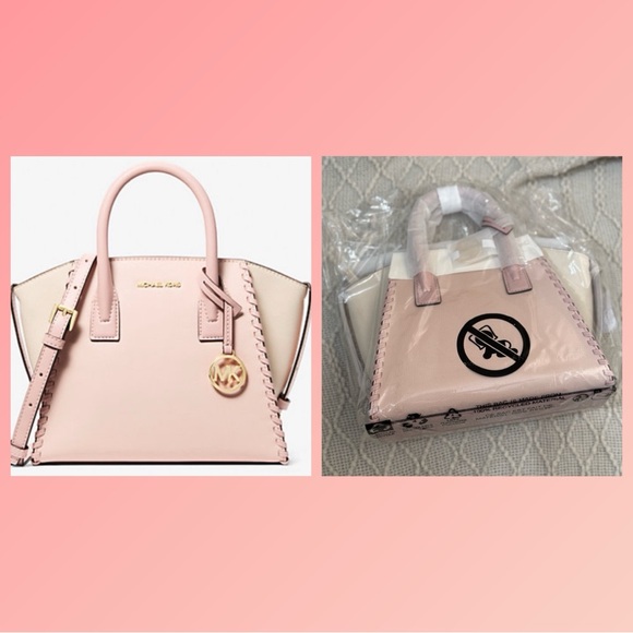 Michael Kors Handbags - NWT - Michael Kors Blush and Cream Satchel - Final Sale!